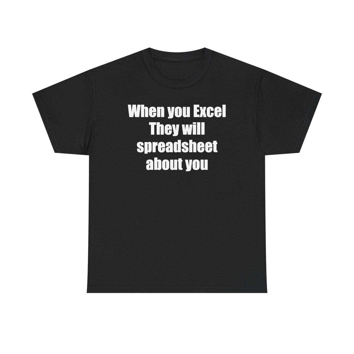 Spreadsheet about you