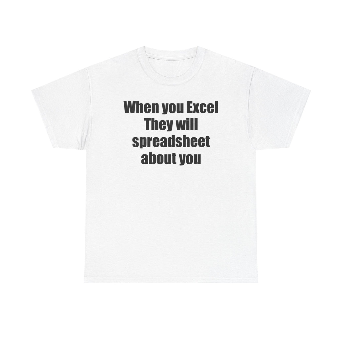 Spreadsheet about you