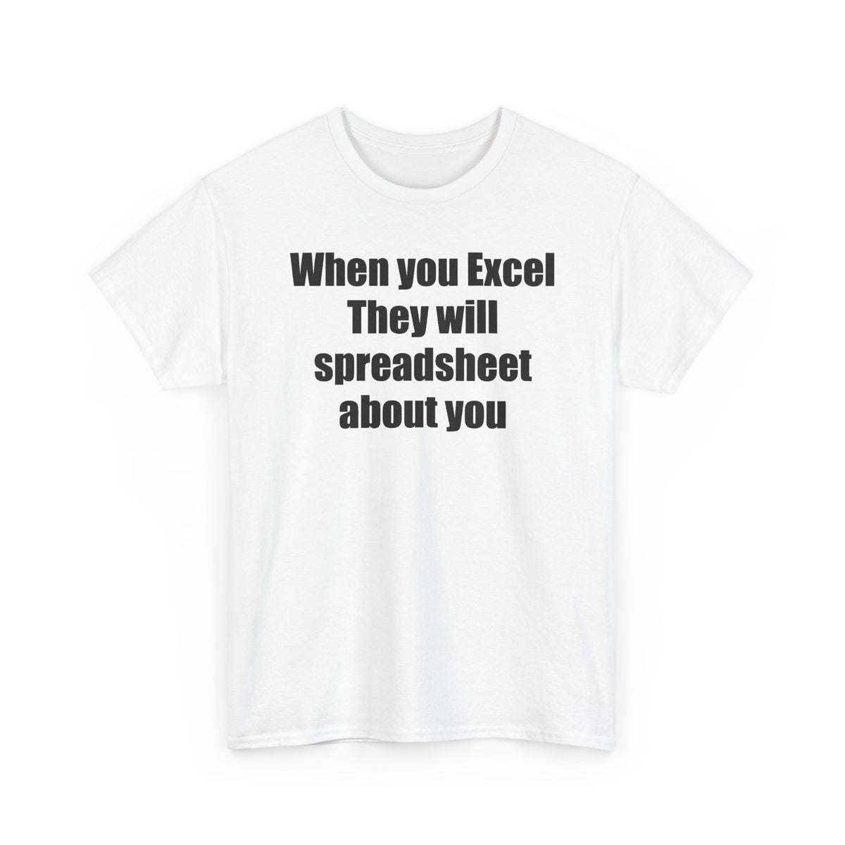 Spreadsheet about you