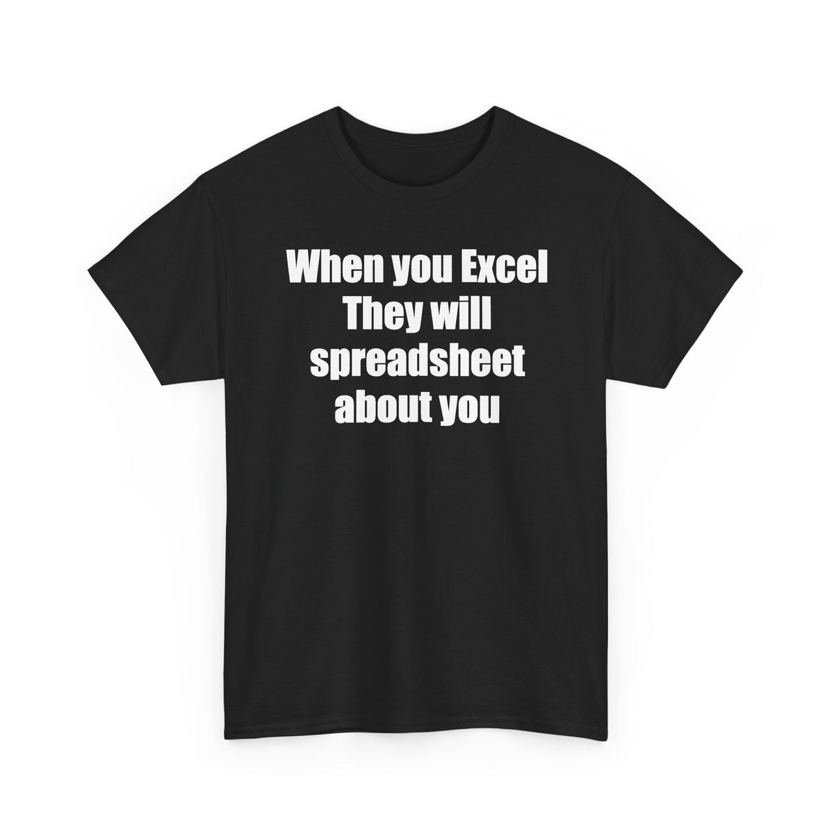 Spreadsheet about you